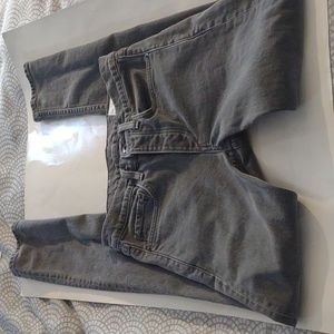 Rag and Bone grey jeans size 29 button fly skinny 33inseam